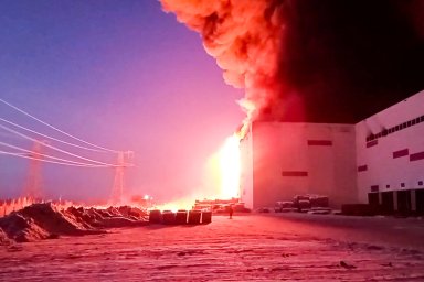 РБК: Сгоревший дотла склад Wildberries в Шушарах не был застрахован