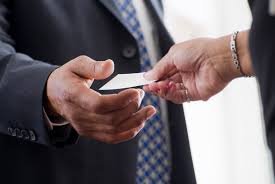 Передача визитки без получения согласия