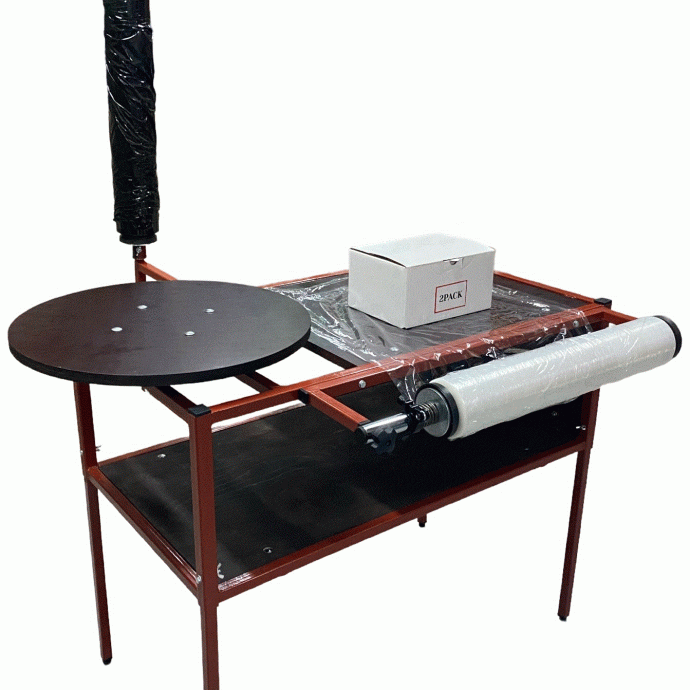 Упаковочный стол для склада PTS-500 (Усиленный) Упаковочный стол для склада PTS-500 (Усиленный)