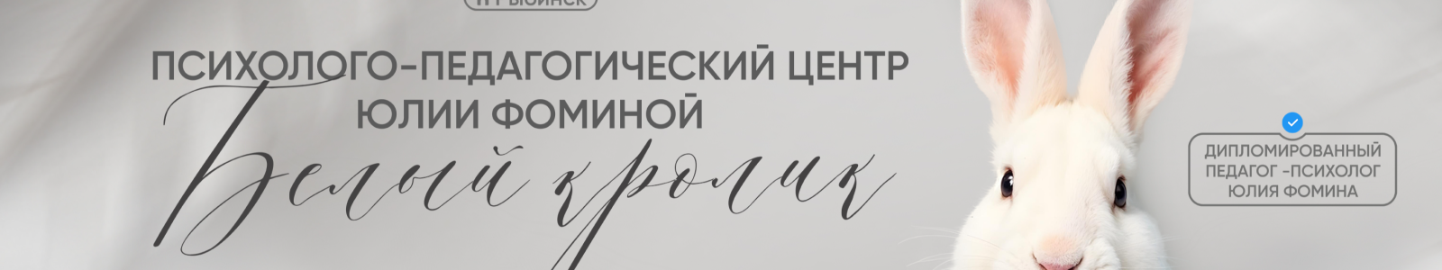 Психолого-педагогический центр Юлии Фоминой "Белый кролик"