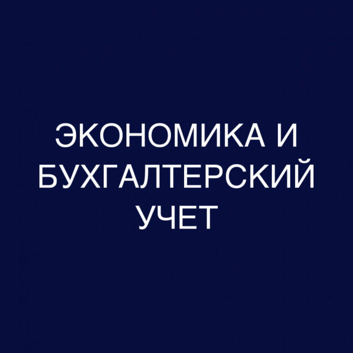 Экономика и бухгалтерский учёт: дистанционное обучение в колледже (СПО), диплом гособразца